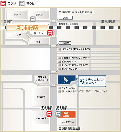 最寄り停留所のご案内