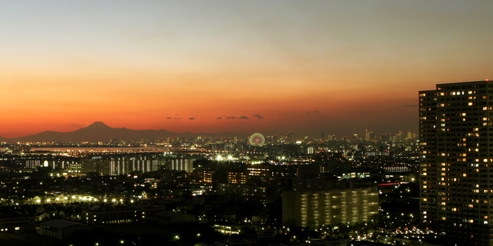 時間により移りゆく幻想的な景色