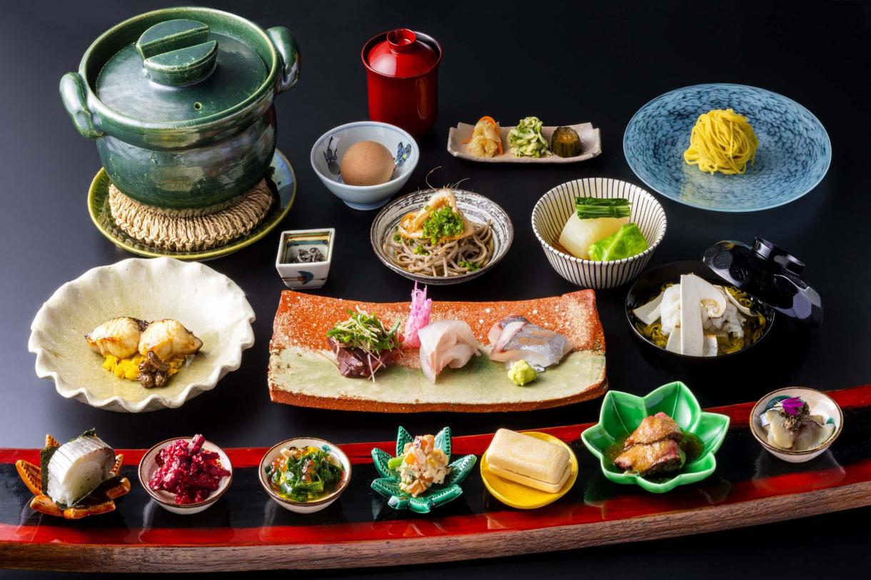 和食ディナーコース付きプラン 京旬彩 有笑 ホテル エミオン 京都