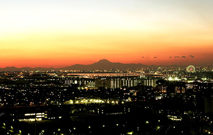 富士山方面 夕方